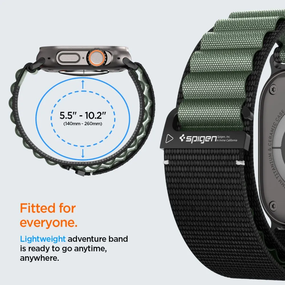 Apple Watch Ultra 4 Viedpulksteņu siksniņas  SPIGEN WBF1 BAND (49mm)
