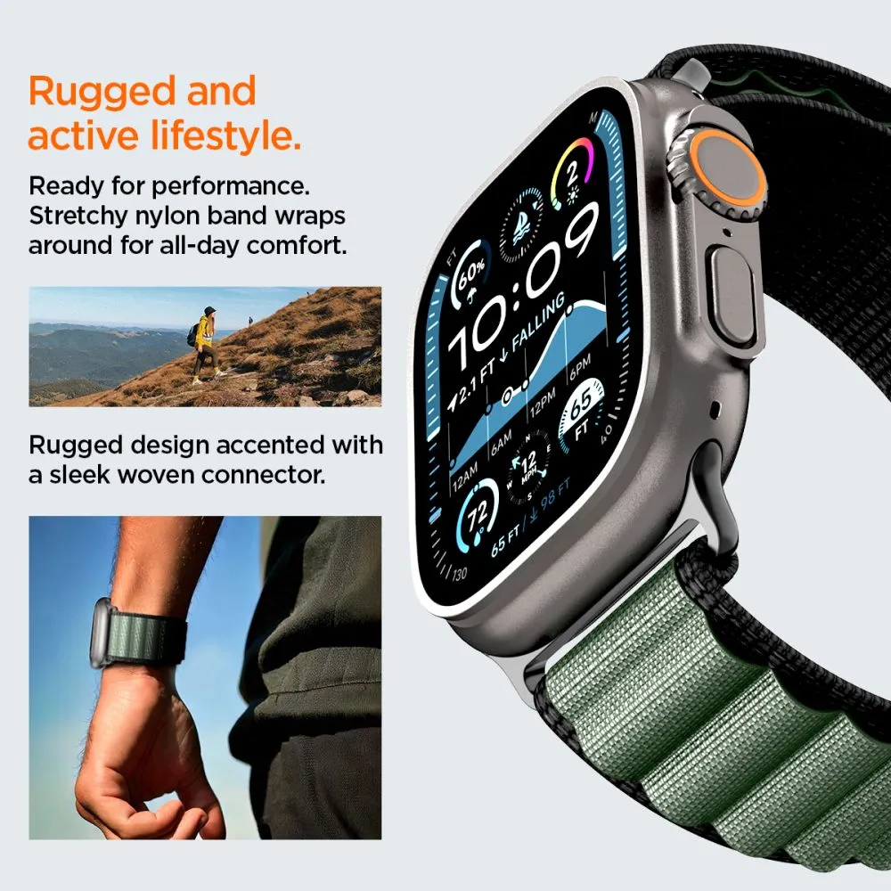 Apple Watch Ultra 4 Viedpulksteņu siksniņas  SPIGEN WBF1 BAND (49mm)