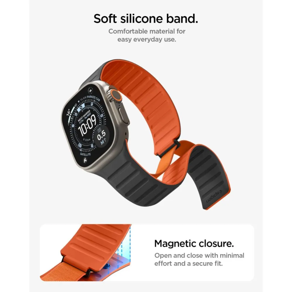 Apple Watch Ultra 4 Viedpulksteņu siksniņas  SPIGEN ATHLEX AIR M (49 mm)