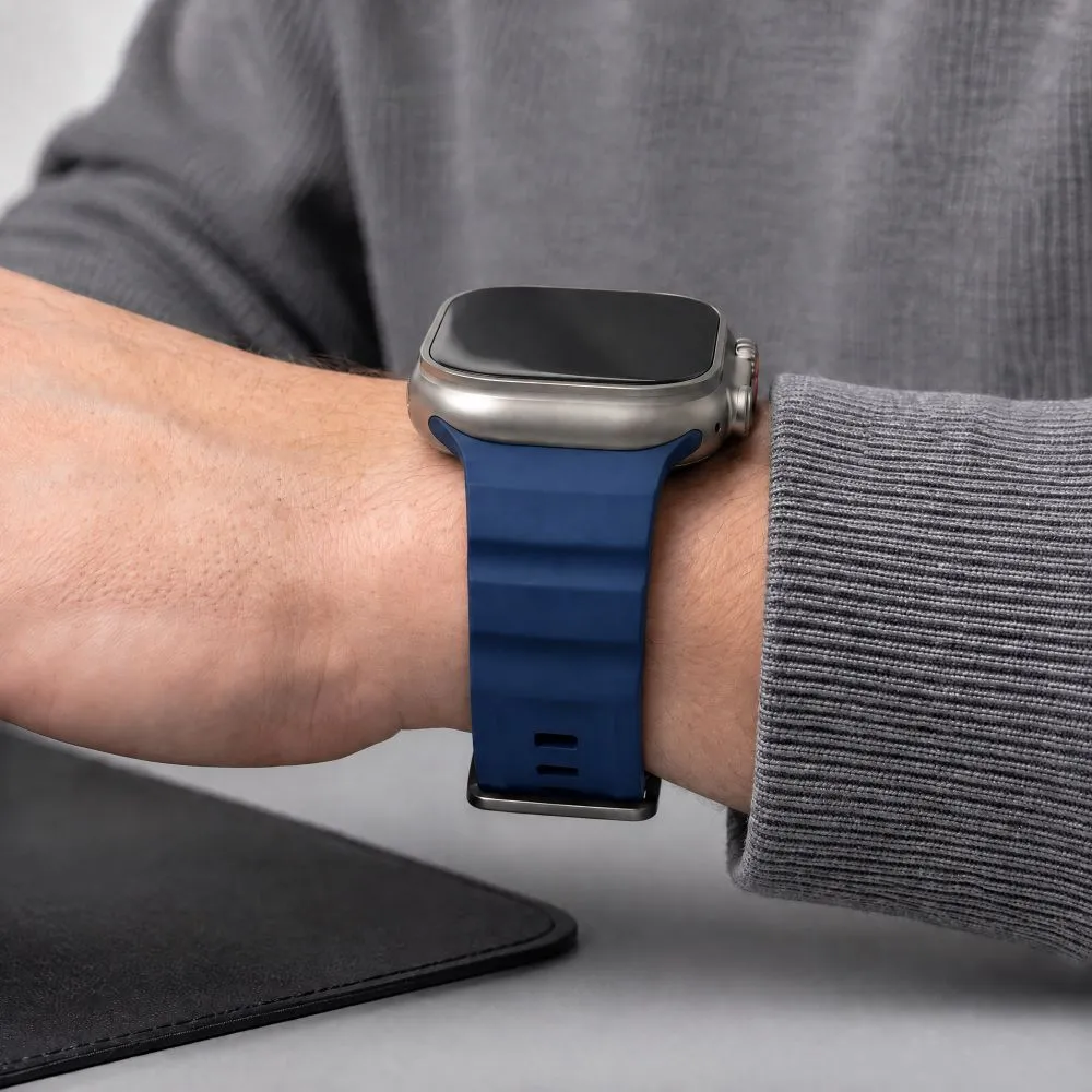 Apple Watch Ultra 4 Viedpulksteņu siksniņas zils TECH-PROTECT MOTION (49 mm)