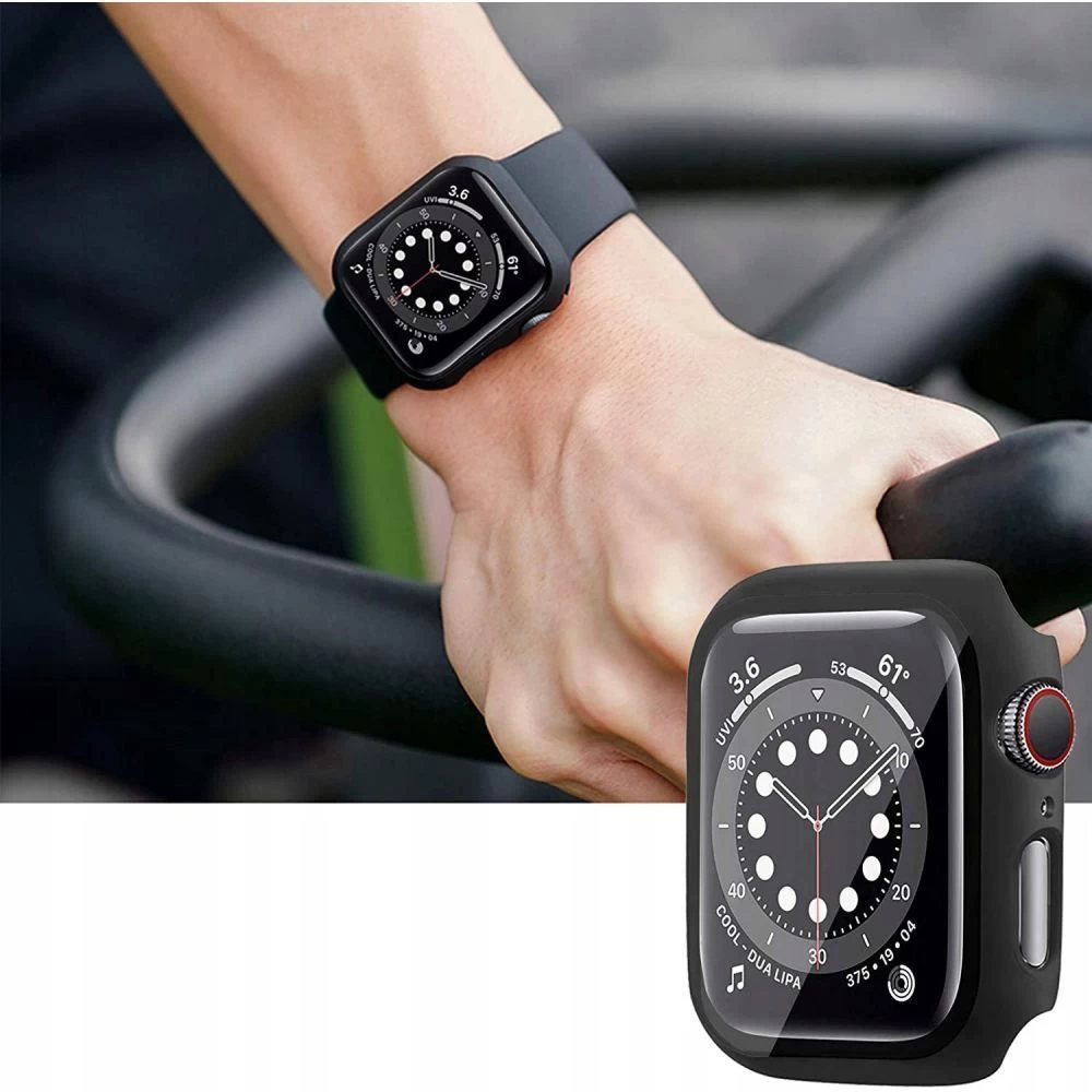 Apple Watch Ultra 4 Aizsargvāciņi un maciņi melns TECH-PROTECT DEFENSE360 (49mm)