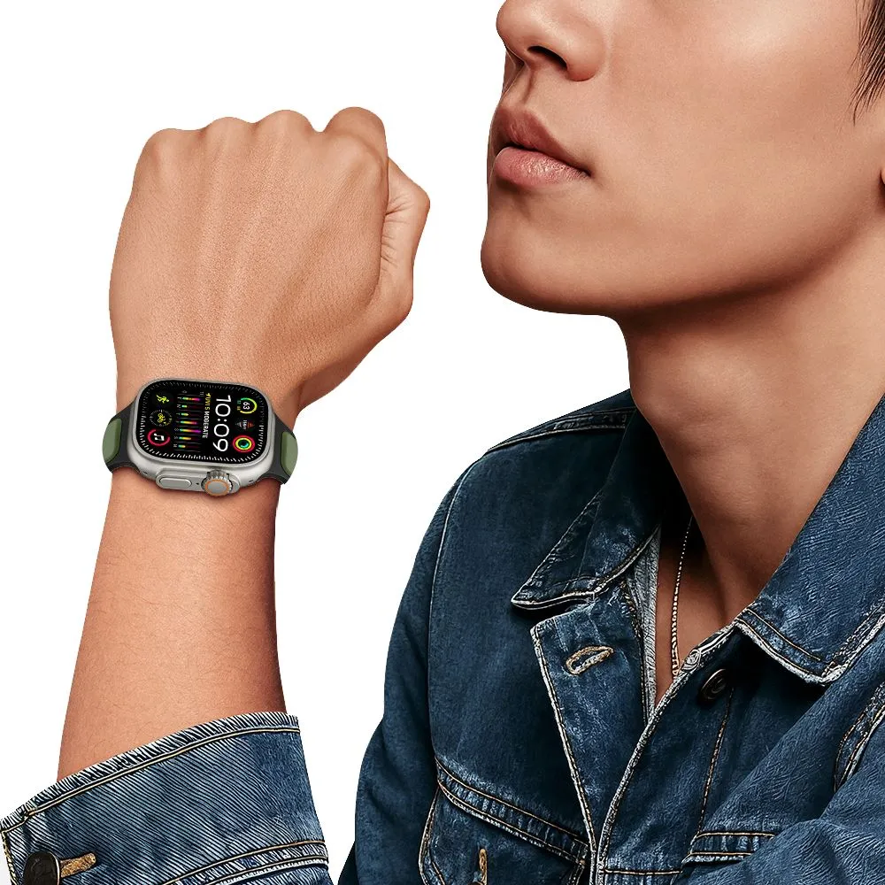 Apple Watch Ultra 4 Viedpulksteņu siksniņas melns TECH-PROTECT ICONBAND LINE (49 mm)