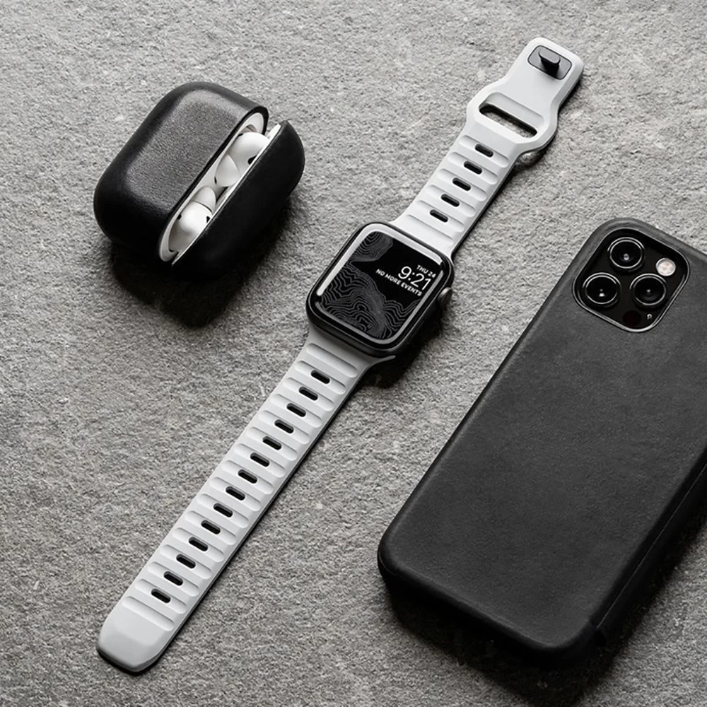 Apple Watch Ultra 4 Viedpulksteņu siksniņas zaļš TECH-PROTECT ICONBAND LINE (49 mm)