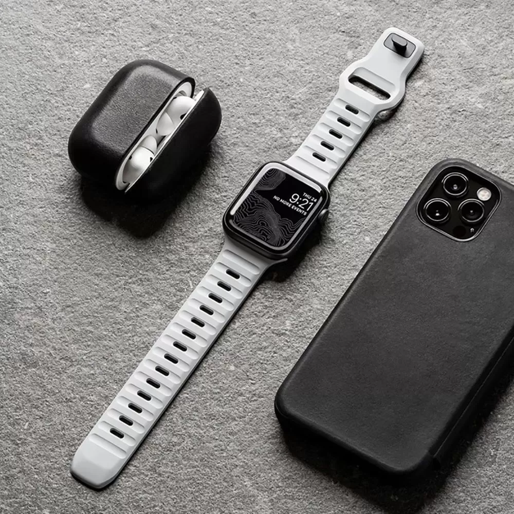 Apple Watch Ultra 4 Viedpulksteņu siksniņas zils TECH-PROTECT ICONBAND LINE (49 mm)