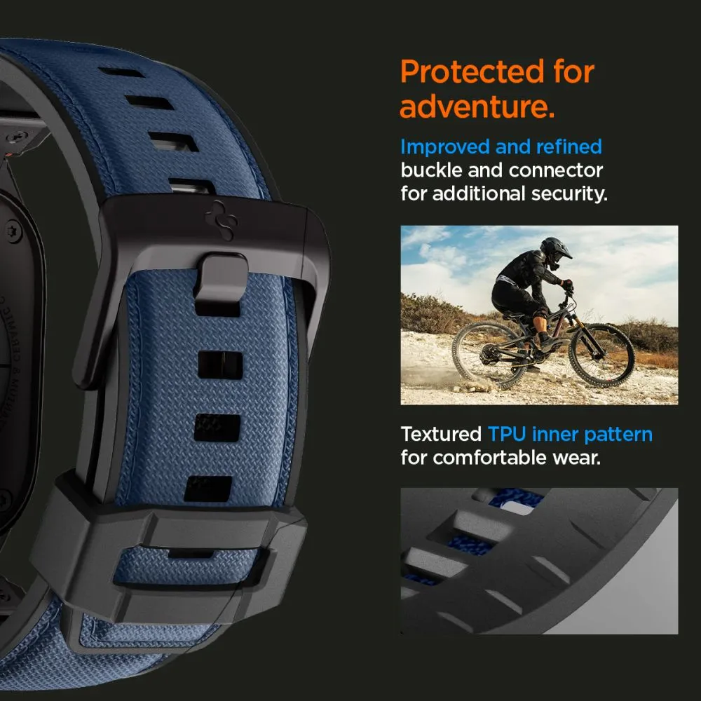 Apple Watch Ultra 4 Viedpulksteņu siksniņas zils SPIGEN DURAPRO ARMOR (49 mm)