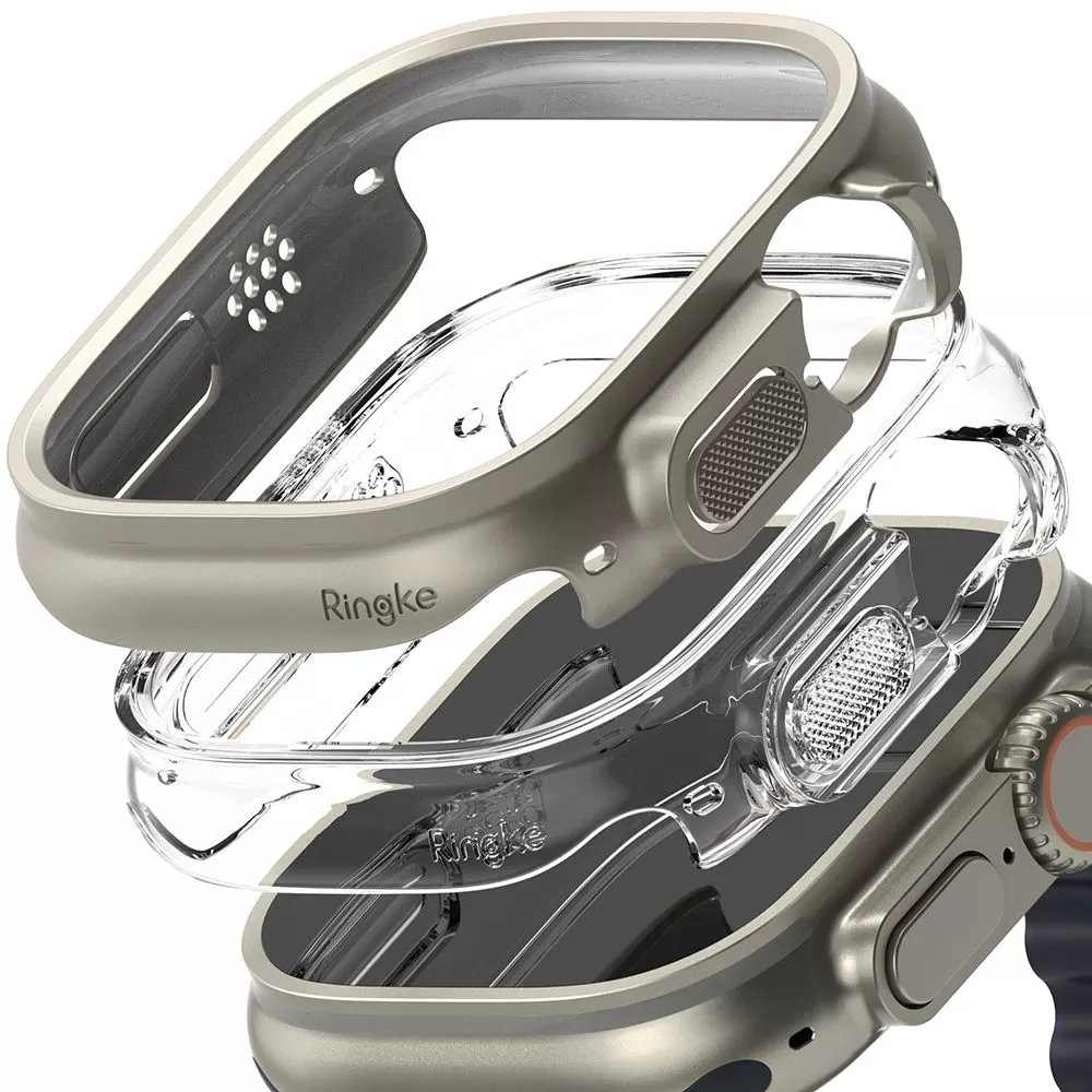 Apple Watch Ultra 4 Aizsargvāciņi un maciņi  RINGKE SLIM 2-PACK (49 mm)