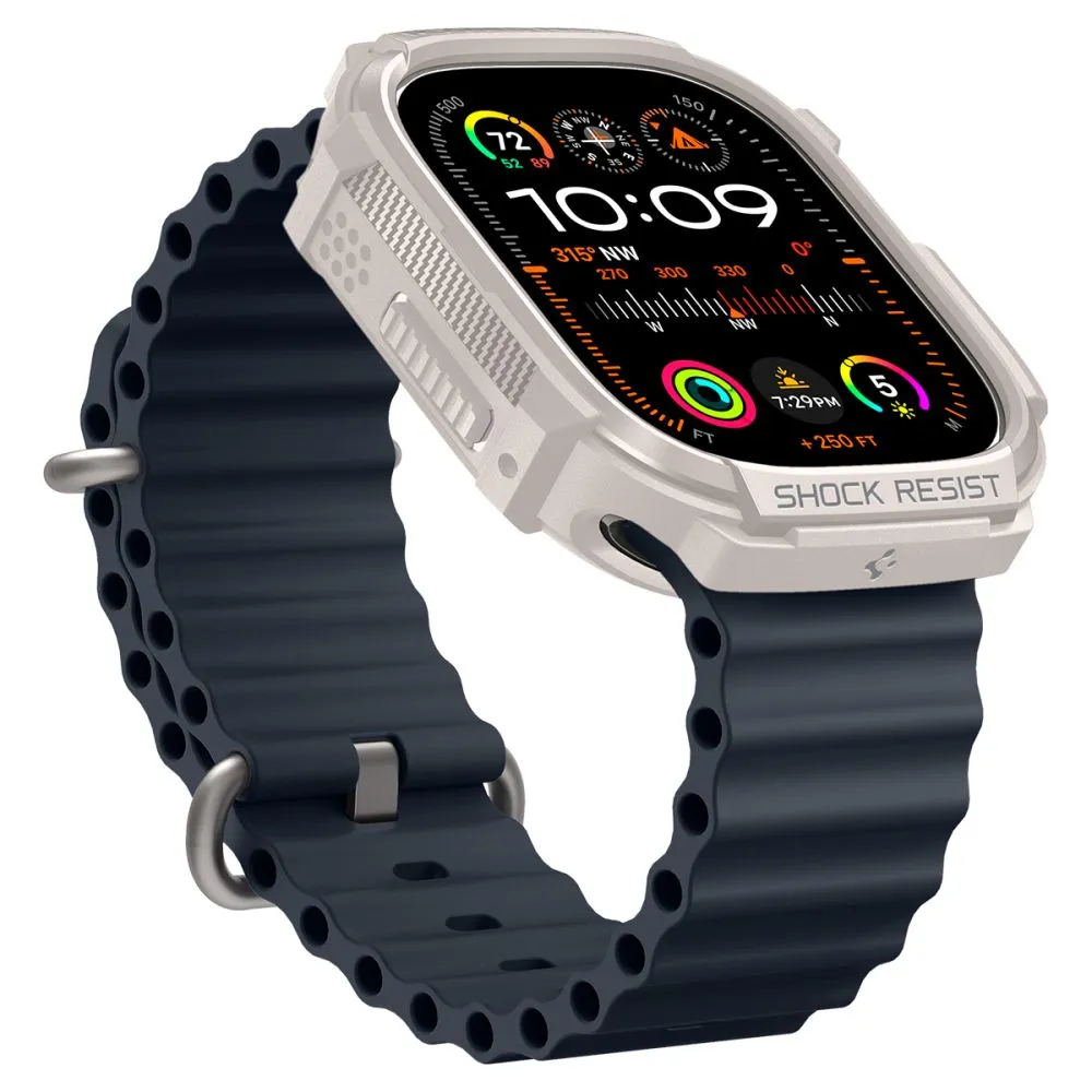 Apple Watch Ultra 4 Protective Cases and Covers  SPIGEN RUGGED ARMOR (49 mm)