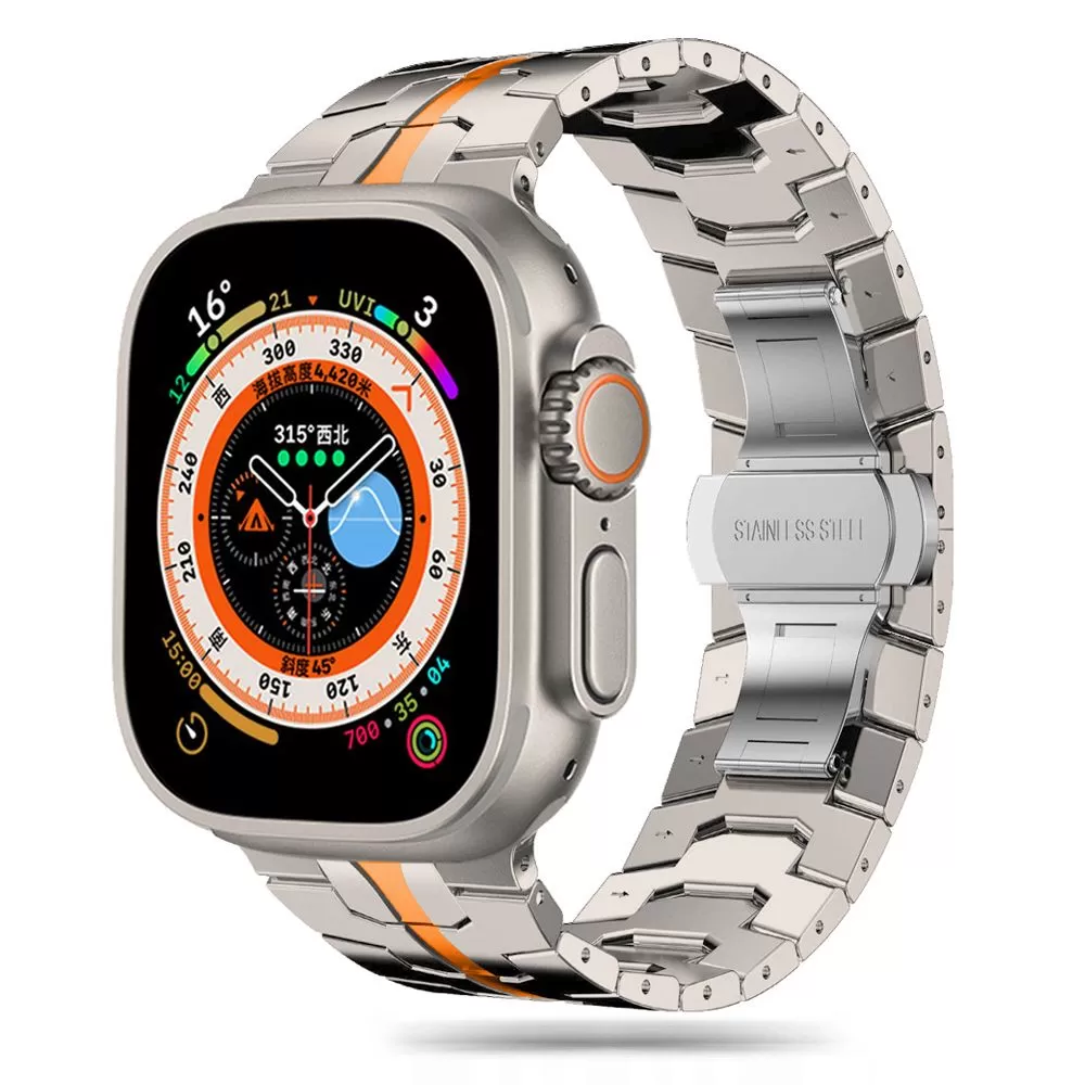 Apple Watch Ultra 4 Smartwatch Bands TECH-PROTECT STAINLESS LINE (49 mm)