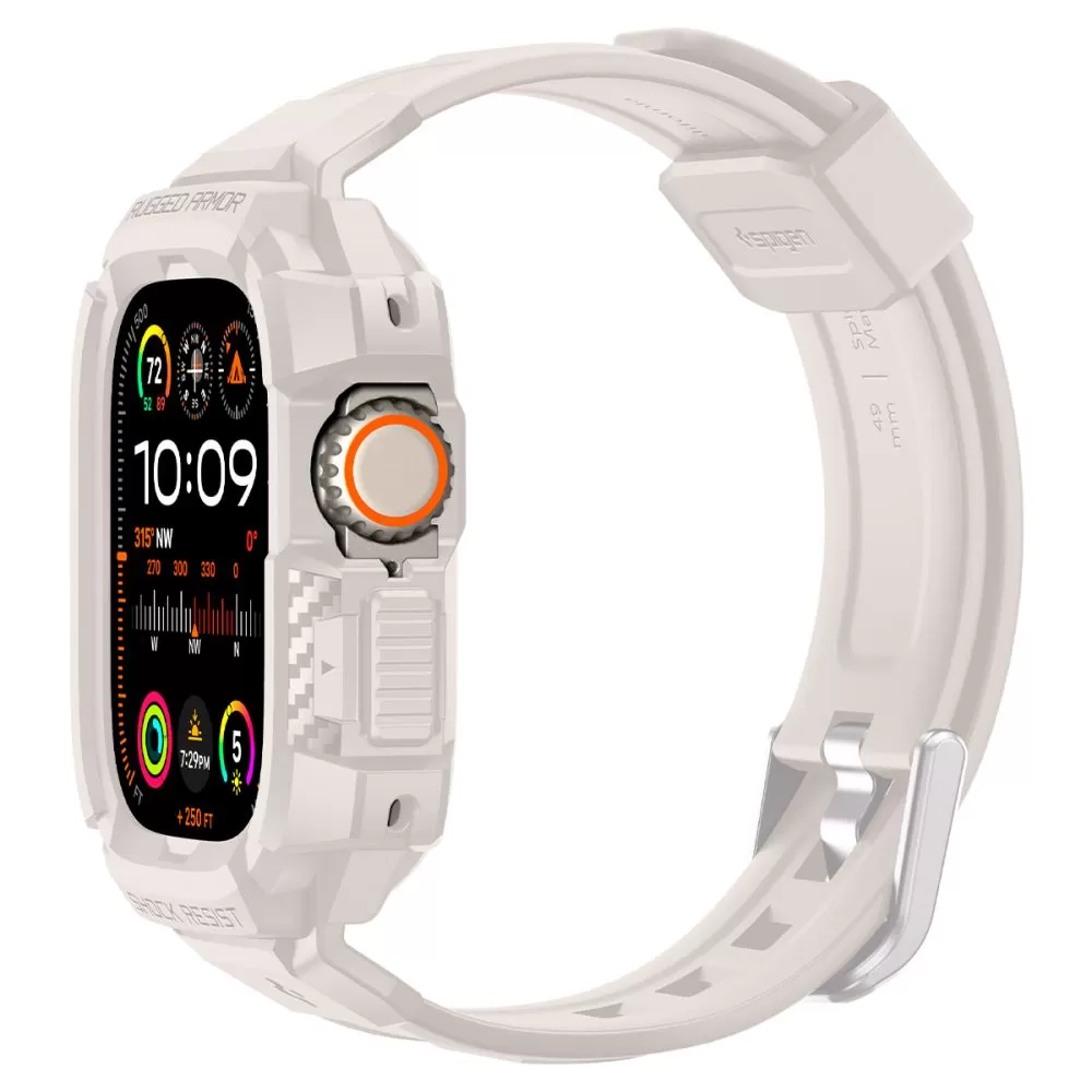 Apple Watch Ultra 4 Smartwatch Bands SPIGEN RUGGED ARMOR ”PRO” (49 mm)