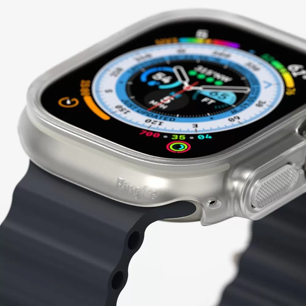 Apple Watch Ultra 4 Aizsargvāciņi un maciņi caurspīdīgs RINGKE SLIM 2-PACK (49 mm)