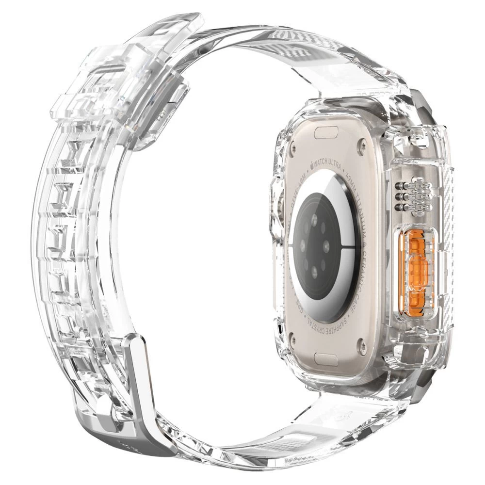 Apple Watch Ultra 4 Viedpulksteņu siksniņas caurspīdīgs SPIGEN RUGGED ARMOR ”PRO” (49mm)