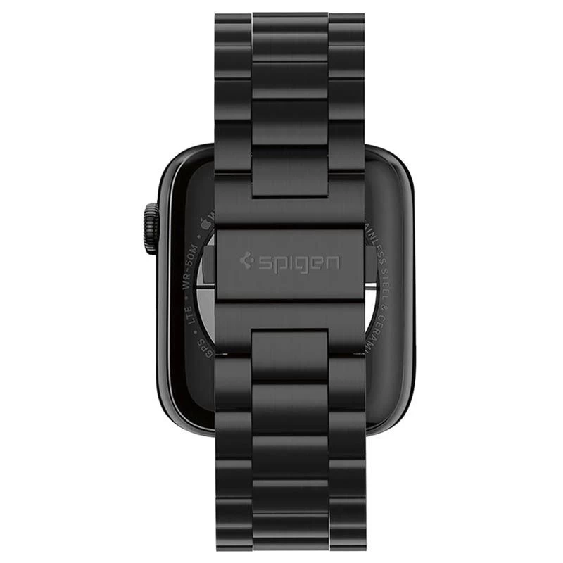 Apple Watch Ultra 4 Viedpulksteņu siksniņas melns SPIGEN Modern Fit Band (49mm)