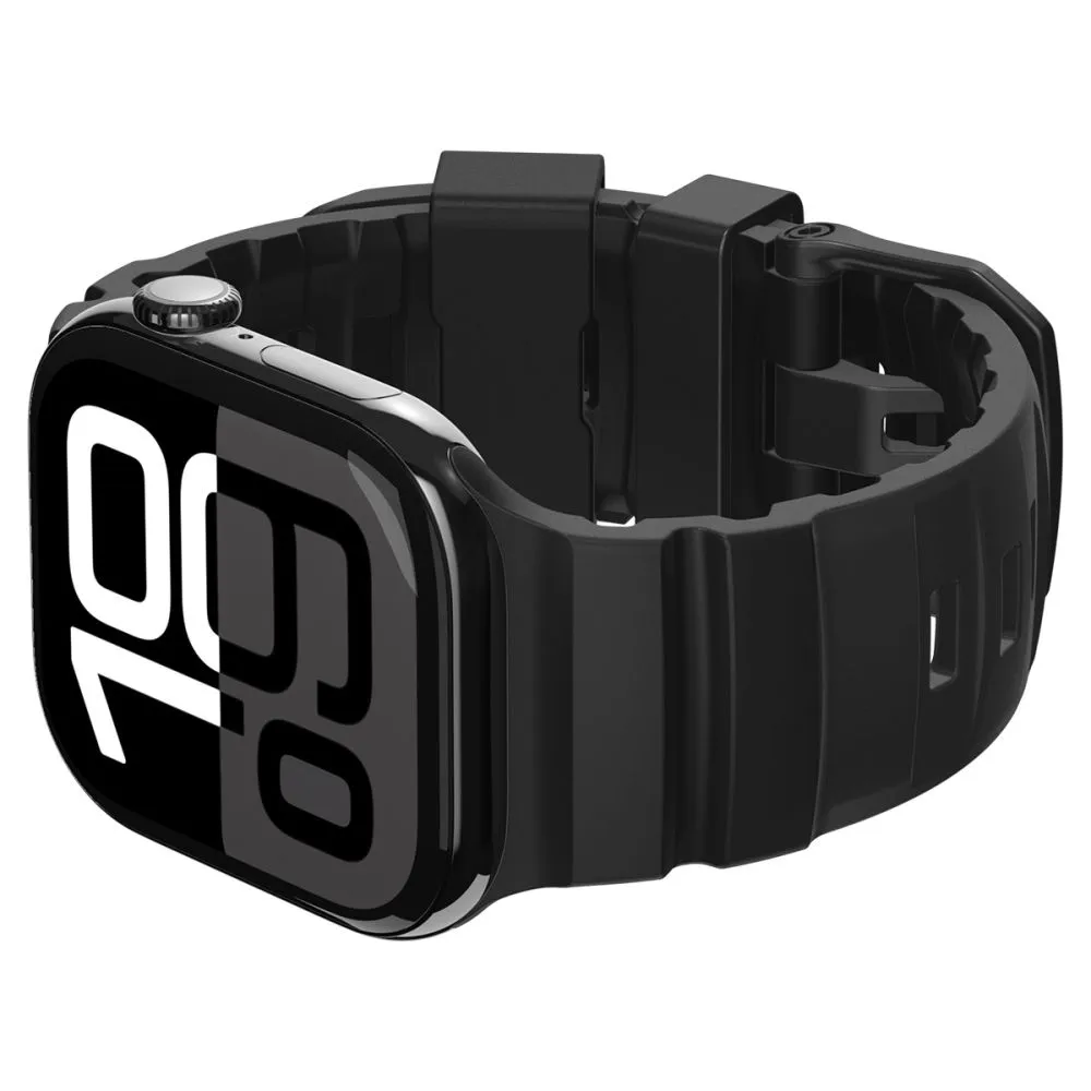 Apple Watch Ultra 4 Viedpulksteņu siksniņas melns SPIGEN WBS2 BAND ULTRA (49mm)
