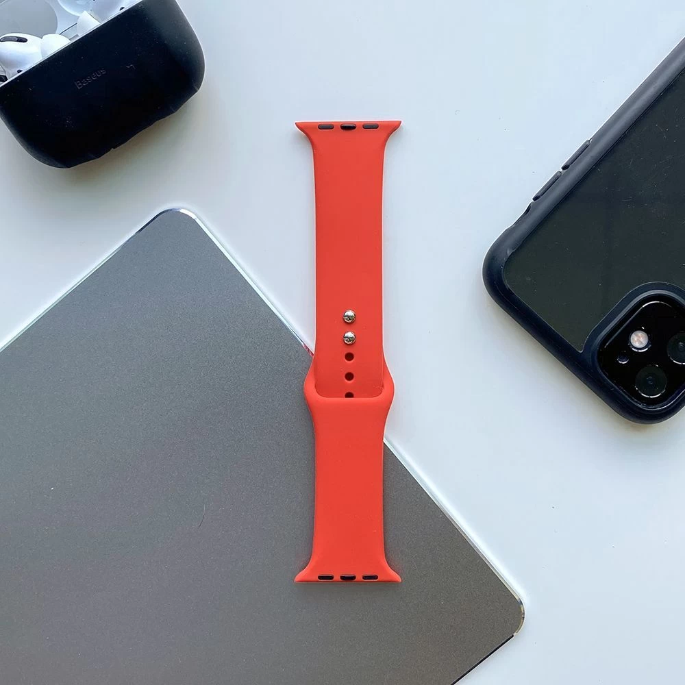 Apple Watch Ultra 4 Viedpulksteņu siksniņas sarkans TECH-PROTECT ICONBAND (49mm)