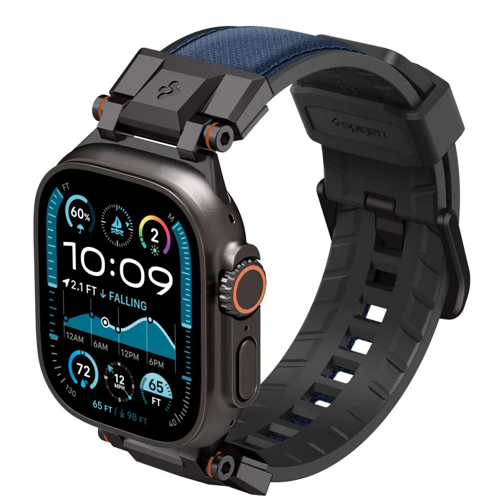 Apple Watch Ultra 4 Viedpulksteņu siksniņas zils SPIGEN DURAPRO ARMOR (49 mm)
