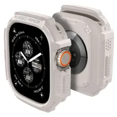 Watch Watch Ultra 4 Aizsargvāciņi un maciņi SPIGEN RUGGED ARMOR Apple Watch Ultra 4 (49 mm)