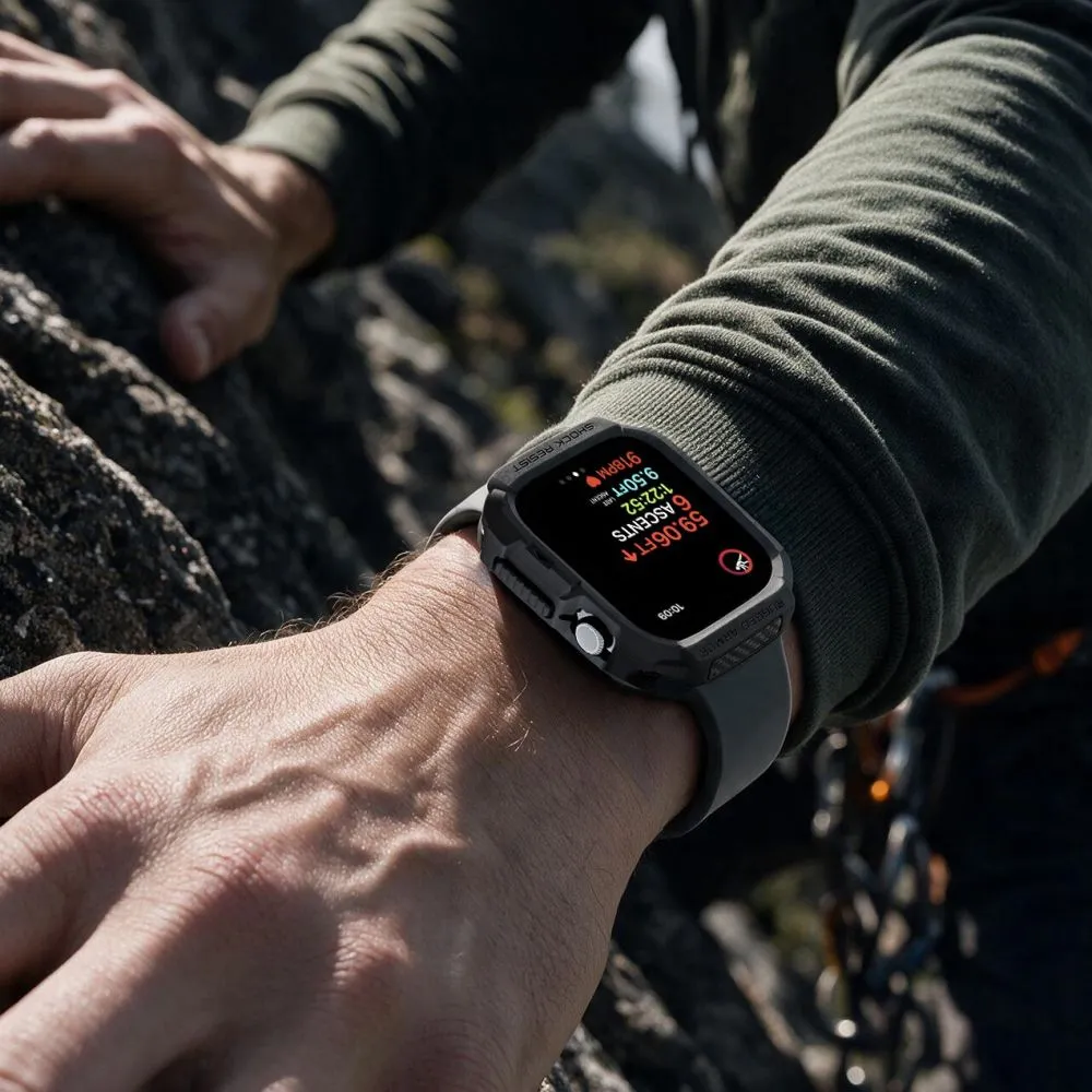 Apple Watch 12 Skyddsfodral och cases  SPIGEN RUGGED ARMOR (42 MM)