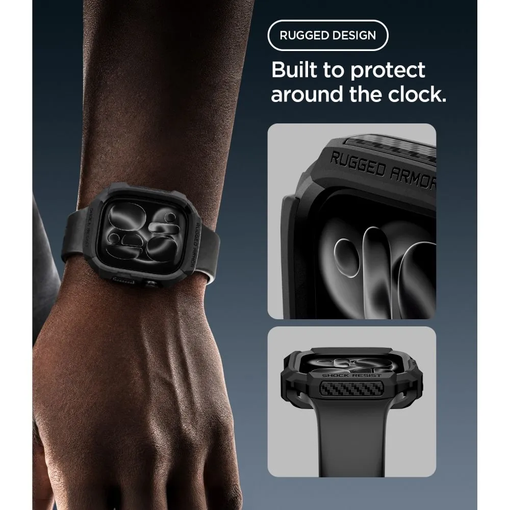 Apple Watch 12 Skyddsfodral och cases  SPIGEN RUGGED ARMOR (42 MM)