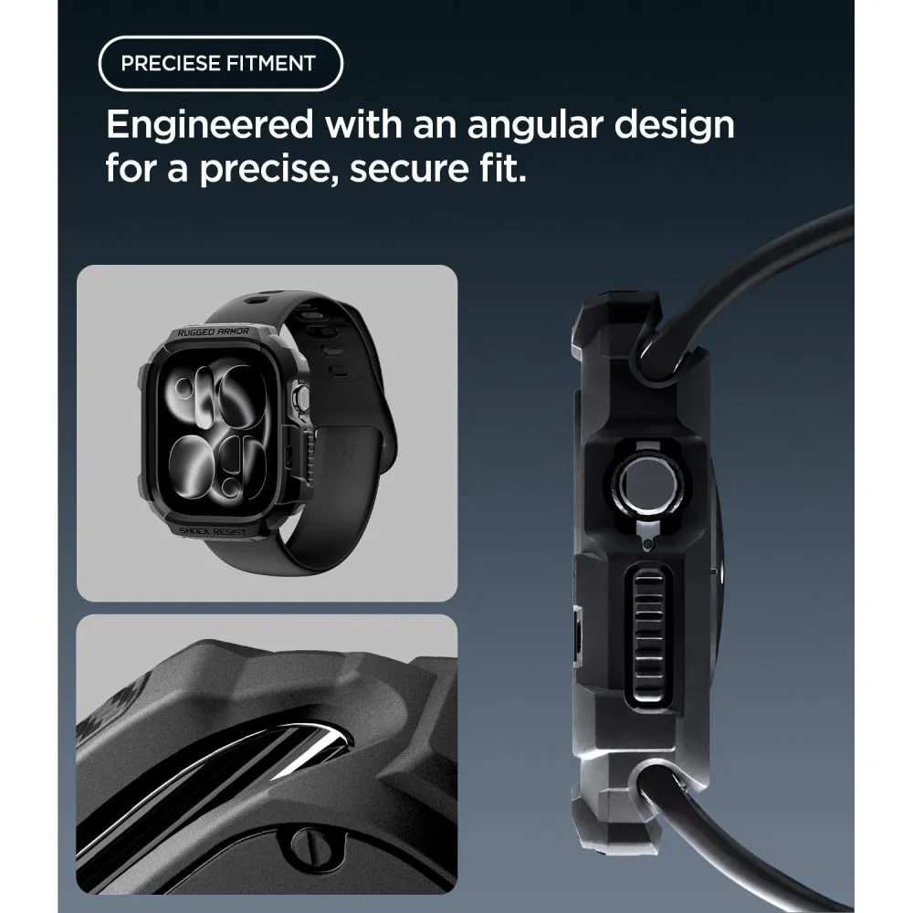 Apple Watch 12 Skyddsfodral och cases  SPIGEN RUGGED ARMOR (42 MM)