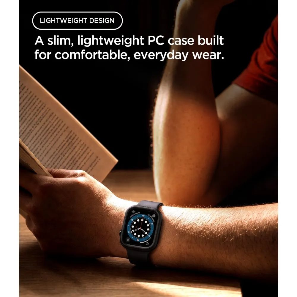 Apple Watch 12 Skyddsfodral och cases svart SPIGEN THIN FIT (42 MM)