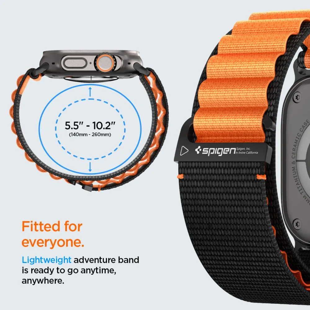 Apple Watch 12 Viedpulksteņu siksniņas  SPIGEN WBF1 BAND (44/45/46 MM)