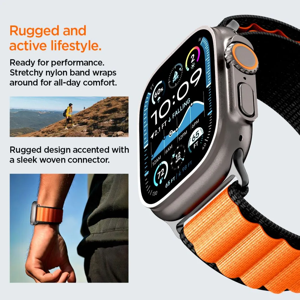 Apple Watch 12 Viedpulksteņu siksniņas  SPIGEN WBF1 BAND (44/45/46 MM)