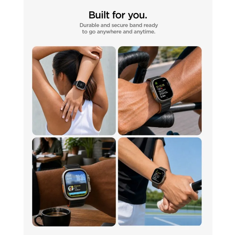 Apple Watch 12 Viedpulksteņu siksniņas  SPIGEN ATHLEX AIR M (44/45/46 MM)