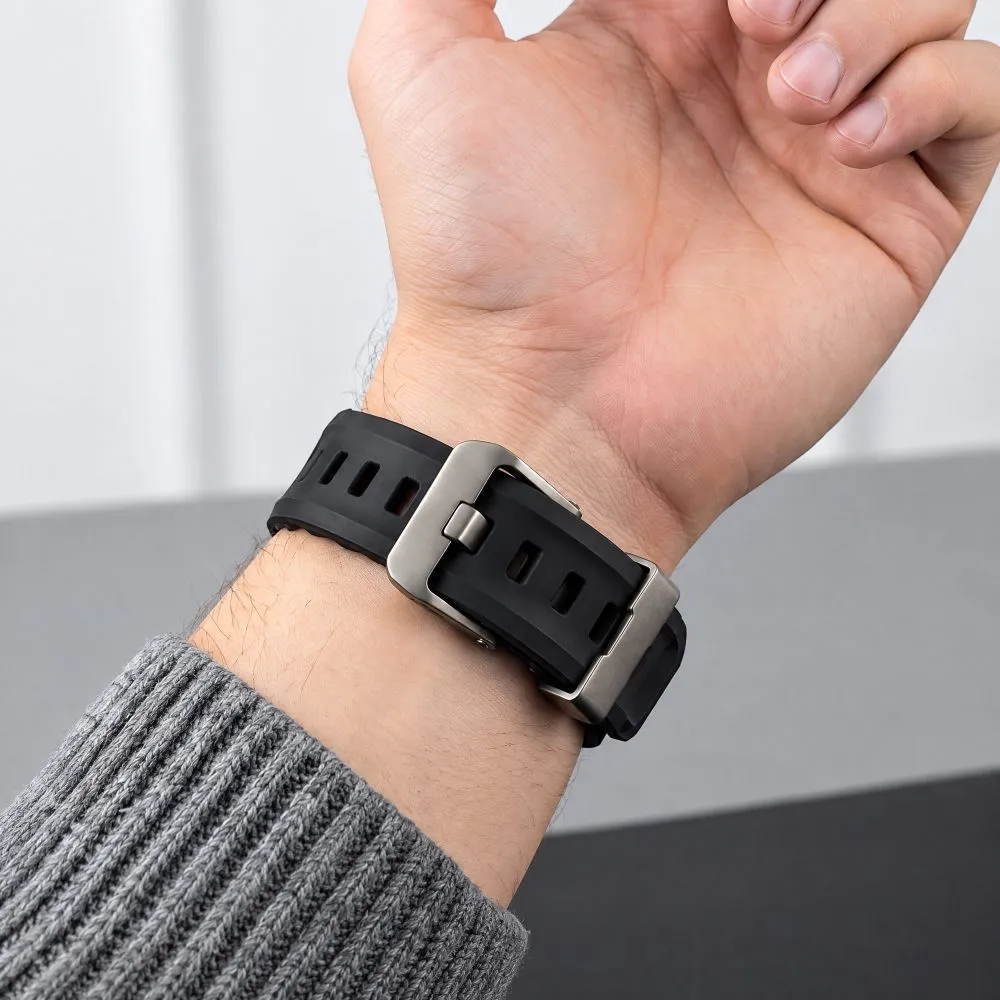 Apple Watch 12 Viedpulksteņu siksniņas melns TECH-PROTECT MOTION (44/45/46 MM)