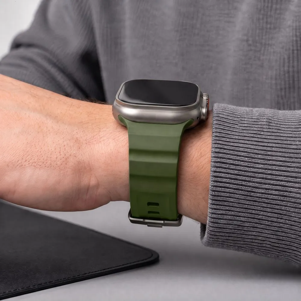 Apple Watch 12 Viedpulksteņu siksniņas zaļš TECH-PROTECT MOTION (44/45/46 MM)