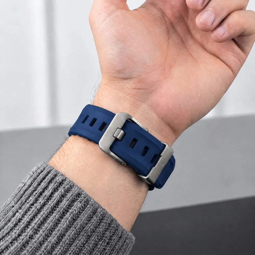 Apple Watch 12 Viedpulksteņu siksniņas zils TECH-PROTECT MOTION (44/45/46 MM)