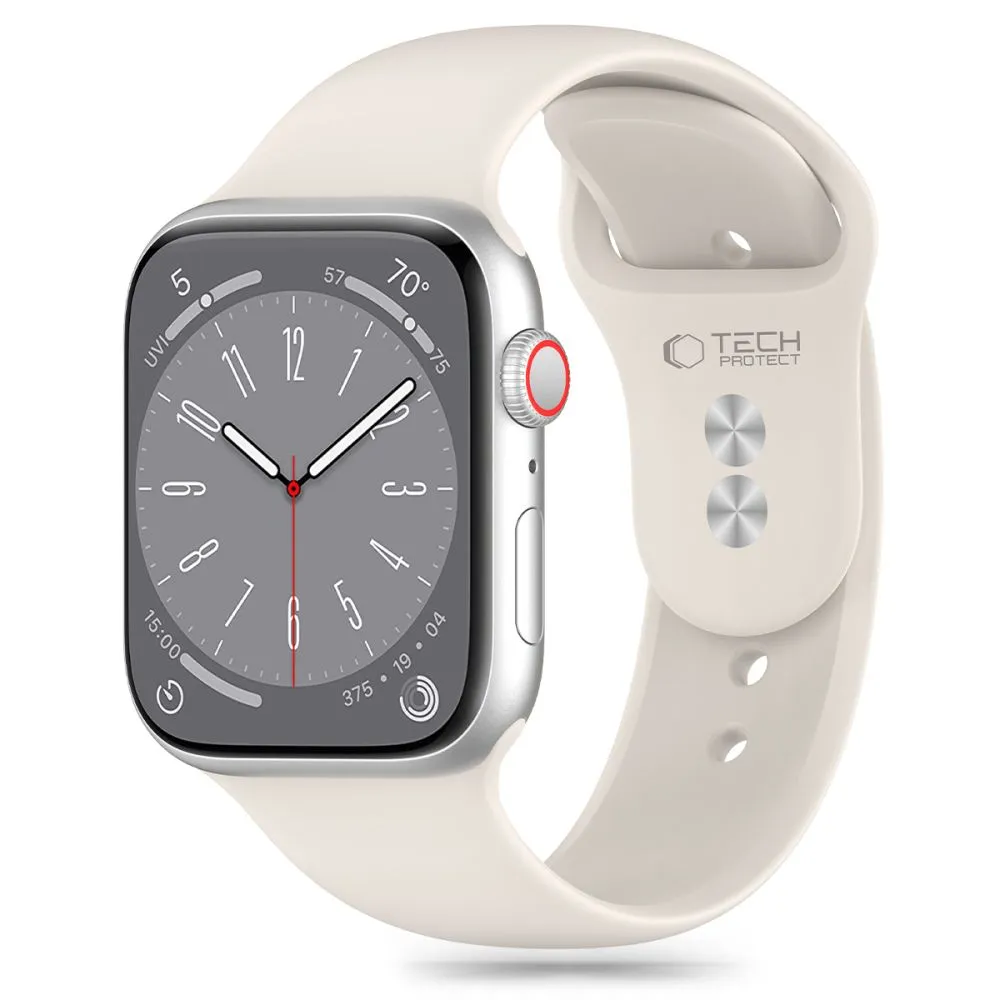 Apple Watch 12 Armband för smartklockor  TECH-PROTECT SILICONE (44/45/46 MM)