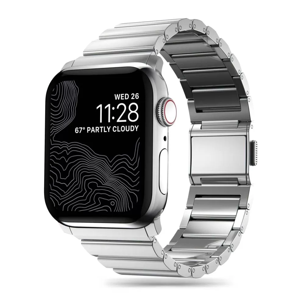 Apple Watch 12 Armband för smartklockor  TECH-PROTECT STEELBAND (44/45/46 MM)