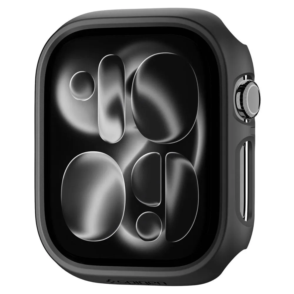 Apple Watch 12 Skyddsfodral och cases svart SPIGEN THIN FIT (42 MM)