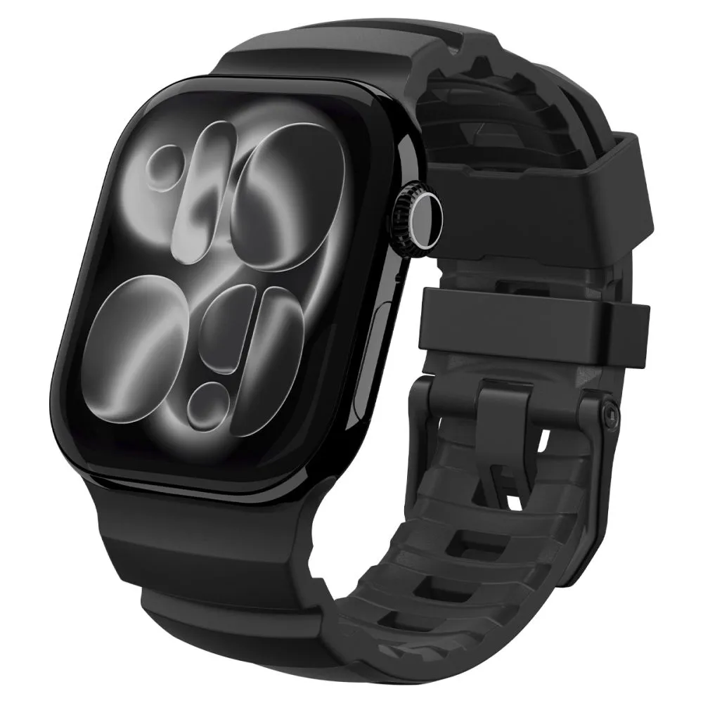 Apple Watch 12 Viedpulksteņu siksniņas melns SPIGEN WBS2 BAND (44/45/46 MM)