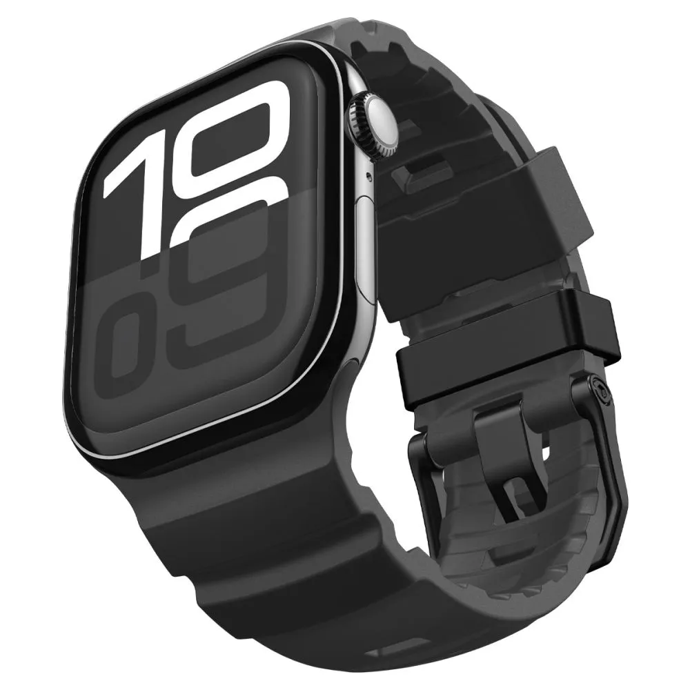Apple Watch 12 Viedpulksteņu siksniņas melns SPIGEN WBS2 BAND (44/45/46 MM)