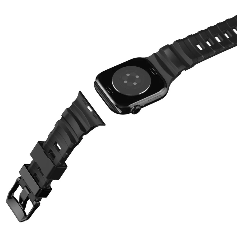 Apple Watch 12 Viedpulksteņu siksniņas melns SPIGEN WBS2 BAND (44/45/46 MM)