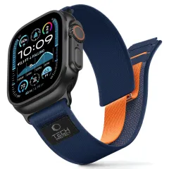 Watch Watch 12 Viedpulksteņu siksniņas TECH-PROTECT NYLON ELITE Apple Watch 12 (44/45/46 MM)