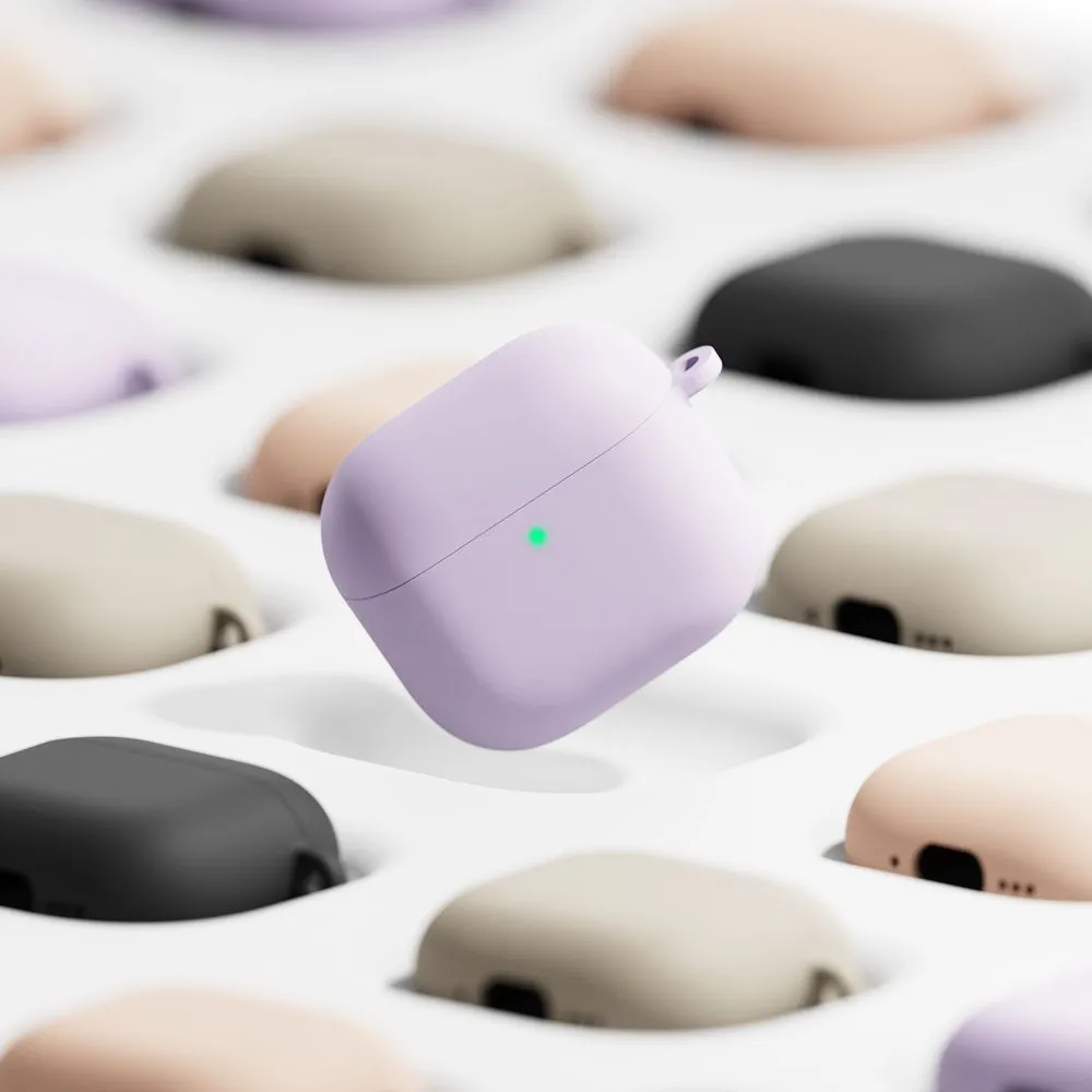 Apple AirPods 5 Aizsargvāciņi un maciņi melns RINGKE SILICONE