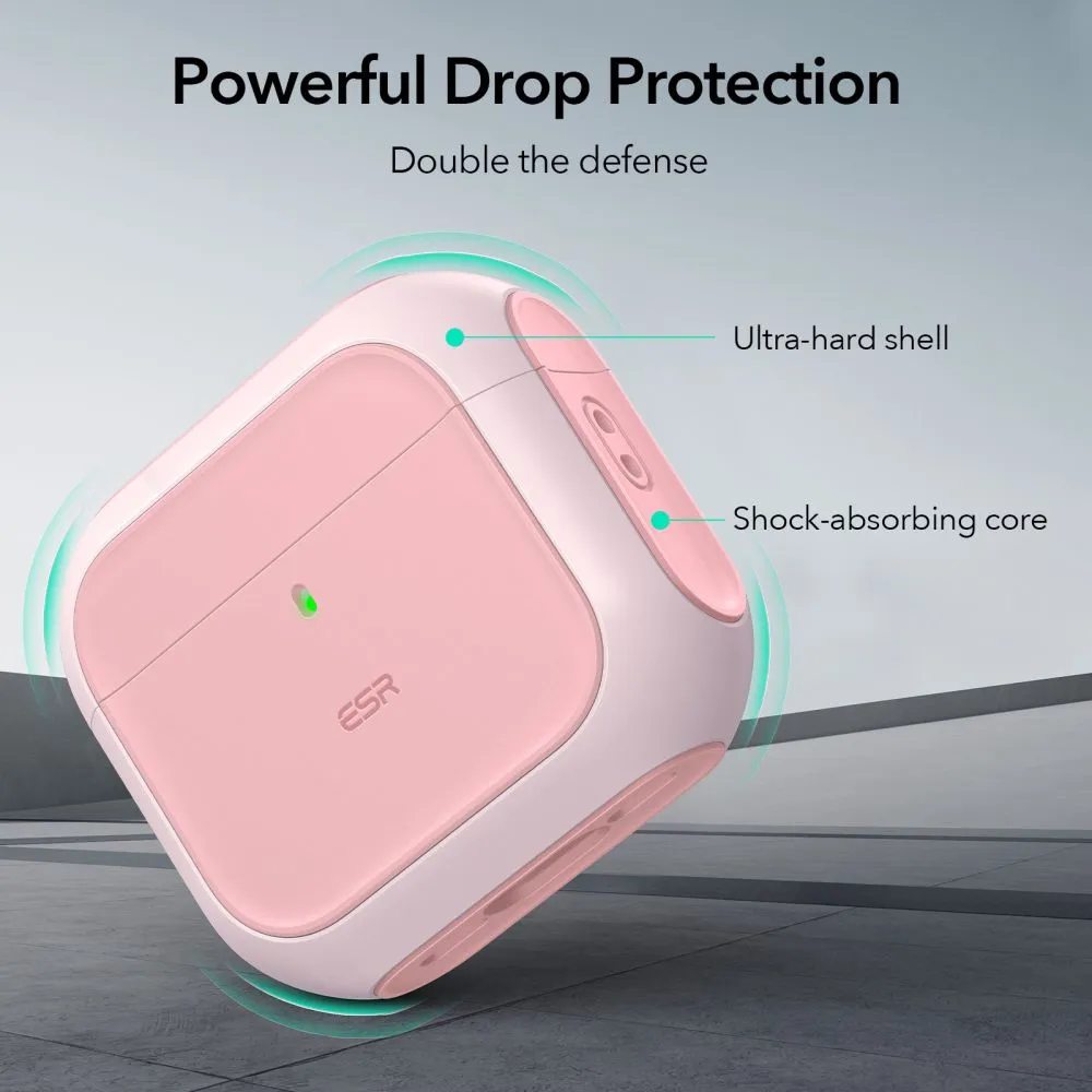 Apple AirPods 5 Aizsargvāciņi un maciņi rozā ESR ORBIT HALOLOCK MAGSAFE
