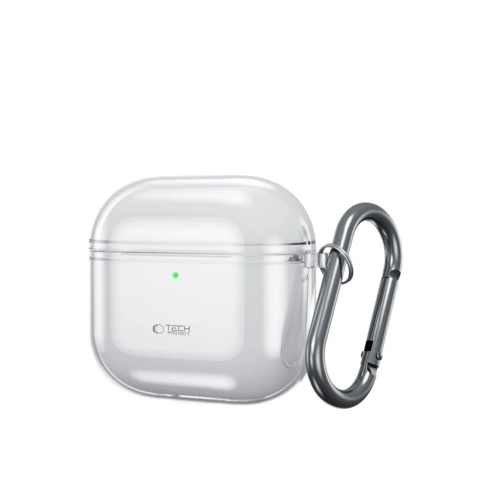 Apple AirPods 5 Aizsargvāciņi un maciņi caurspīdīgs TECH-PROTECT FLEXAIR