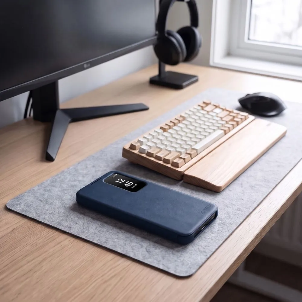 Samsung Galaxy S26 FE Telefona maciņš zils TECH-PROTECT SMART WALLET
