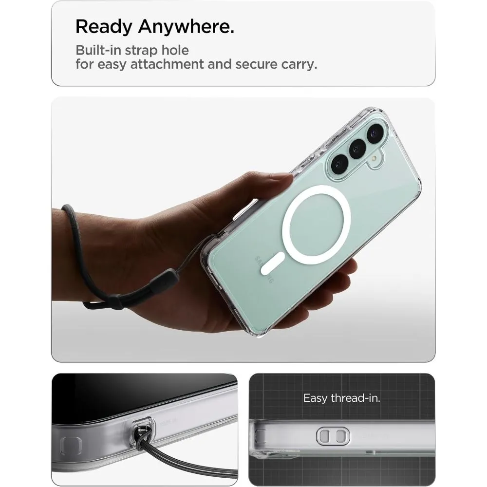 Samsung Galaxy S26 FE Telefona vāciņš caurspīdīgs SPIGEN ULTRA HYBRID MAG MAGSAFE