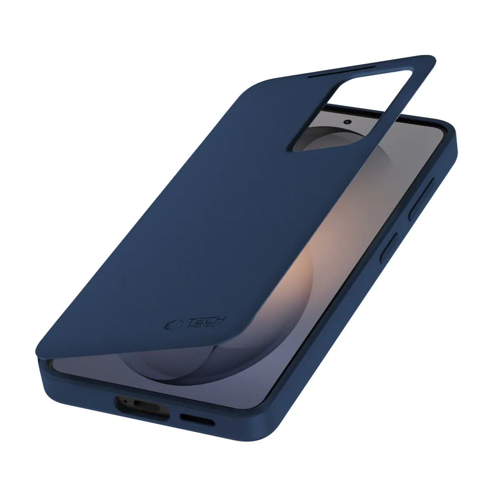 Samsung Galaxy S26 FE Telefona maciņš zils TECH-PROTECT SMART WALLET