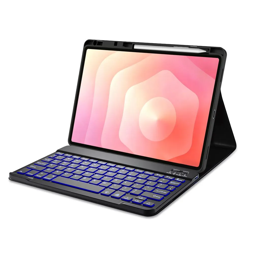 Samsung Galaxy Tab S12 Plus 12.4 Planšetes maciņš  TECH-PROTECT SC PEN + KEYBOARD X840 / X846B