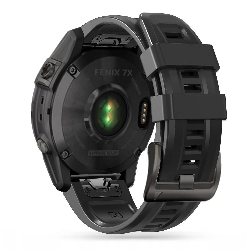 Garmin Fenix 9 / PRO Viedpulksteņu siksniņas melns TECH-PROTECT Iconband (47 MM)