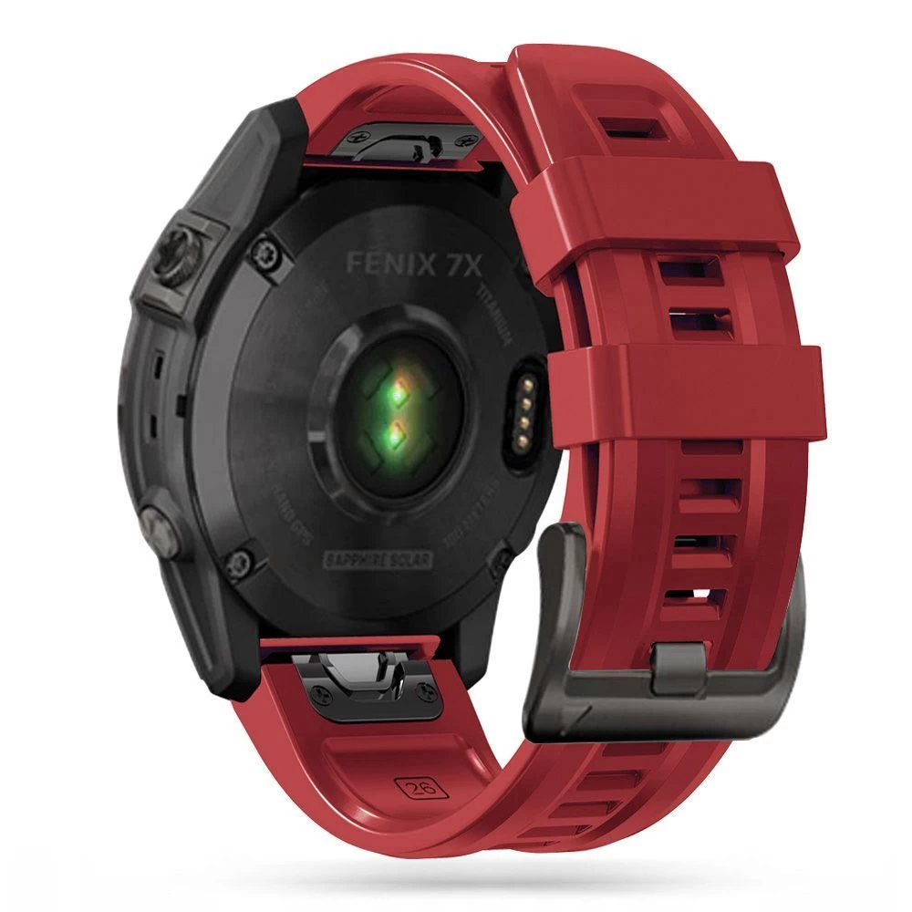 Garmin Fenix 9 / PRO Viedpulksteņu siksniņas sarkans TECH-PROTECT Iconband (51 MM)