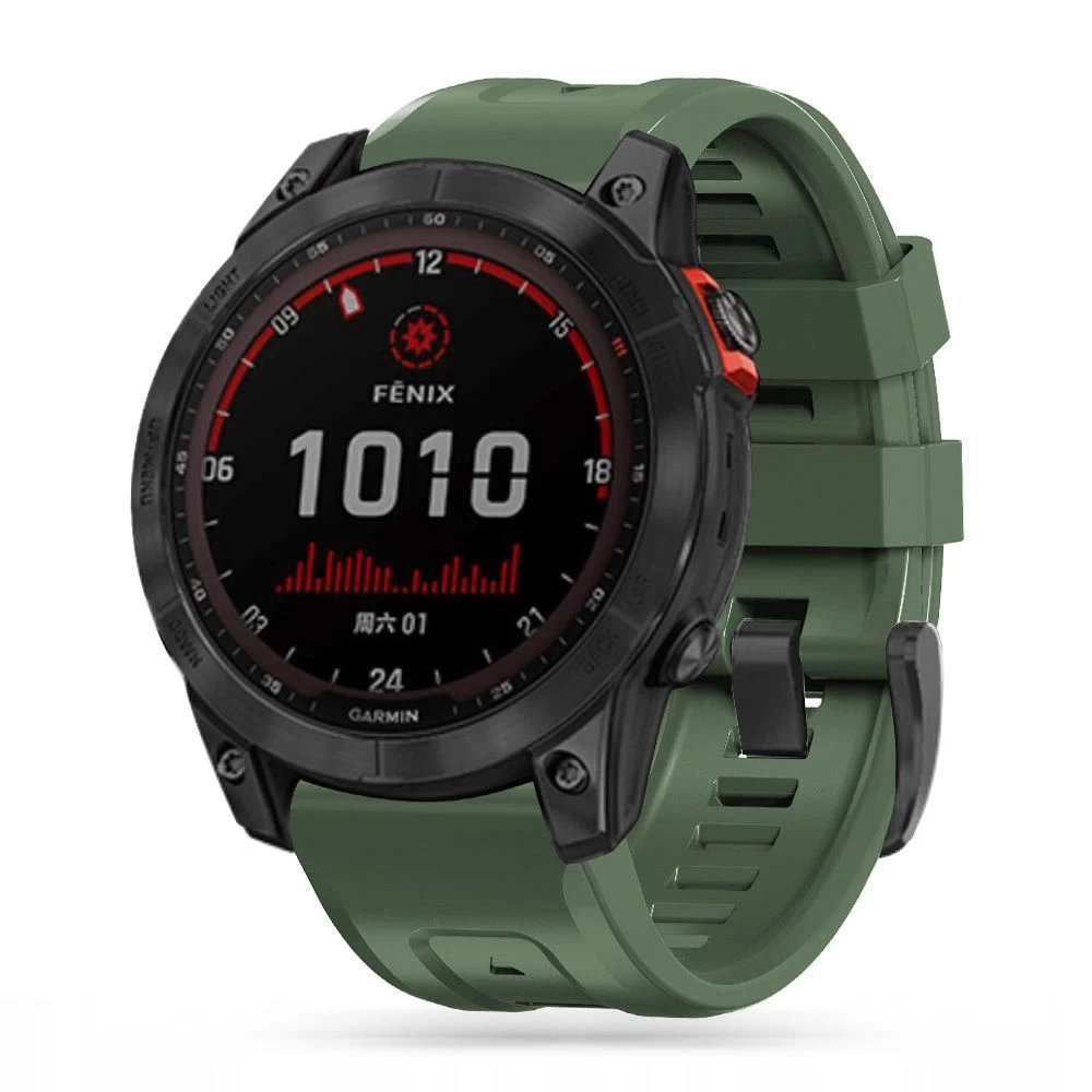 Garmin Fenix 9 / PRO Viedpulksteņu siksniņas zaļš TECH-PROTECT Iconband (51 MM)