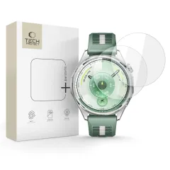 Watch Watch GT 7 viedpulksteņa aizsargstikls TECH-PROTECT GLASS FIT+ 2-PACK Huawei Watch GT 7 (46 MM)