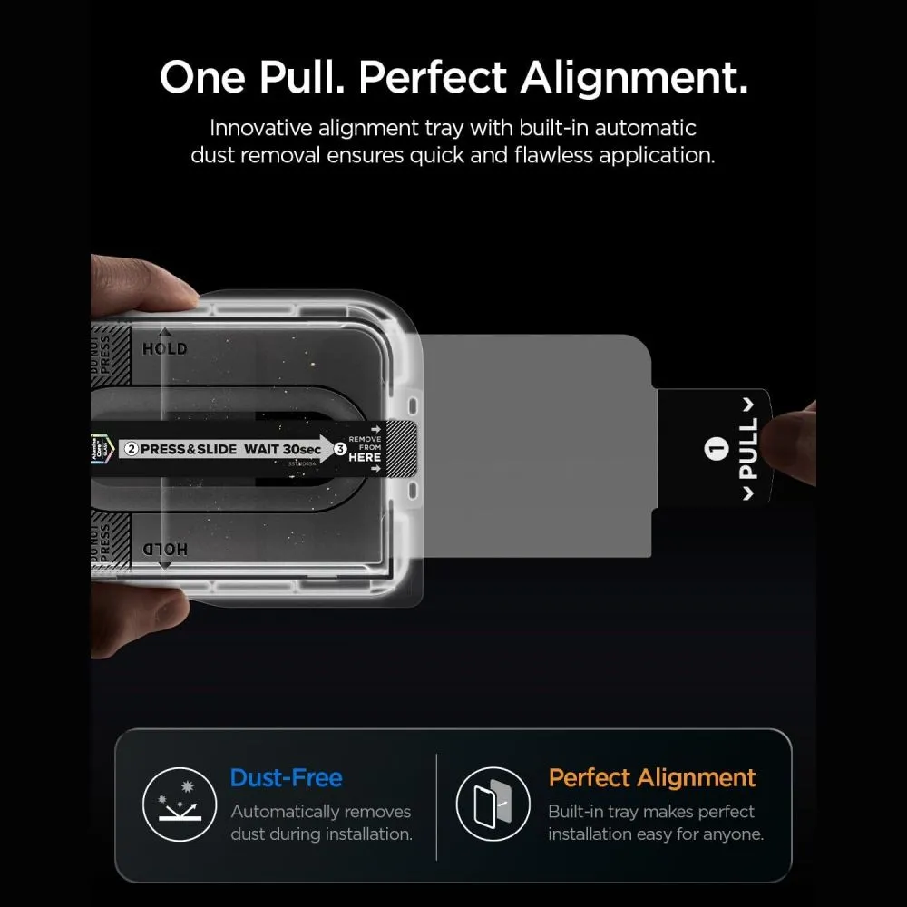 Apple iPhone Duo Aizsargstikls SPIGEN GLAS.TR EZ FIT PRO AC